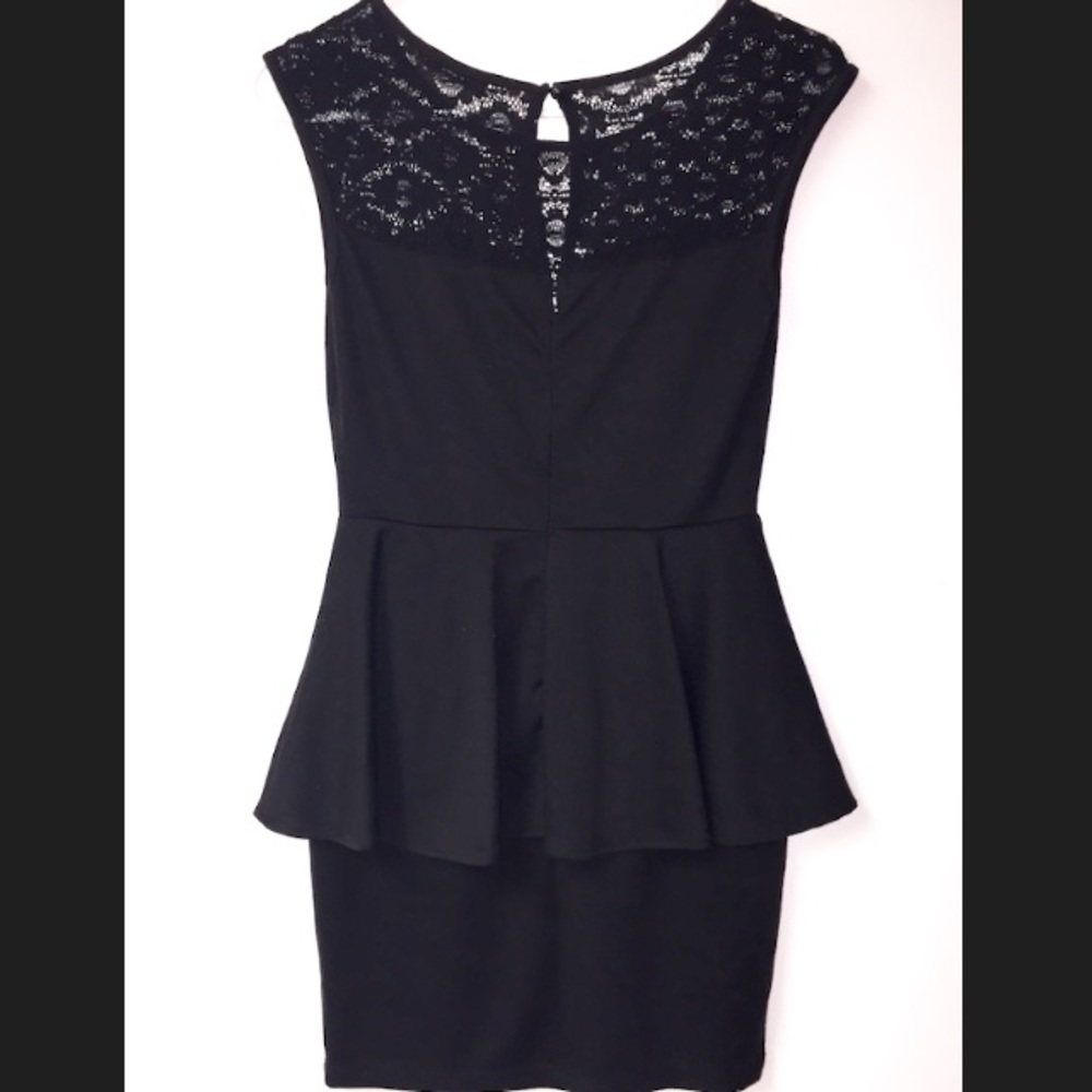 Black Mystic Office Dress
